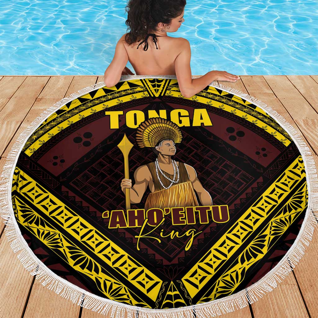 Tonga First King Beach Blanket Ahoeitu Know Your Roots LT05 - Polynesian Pride