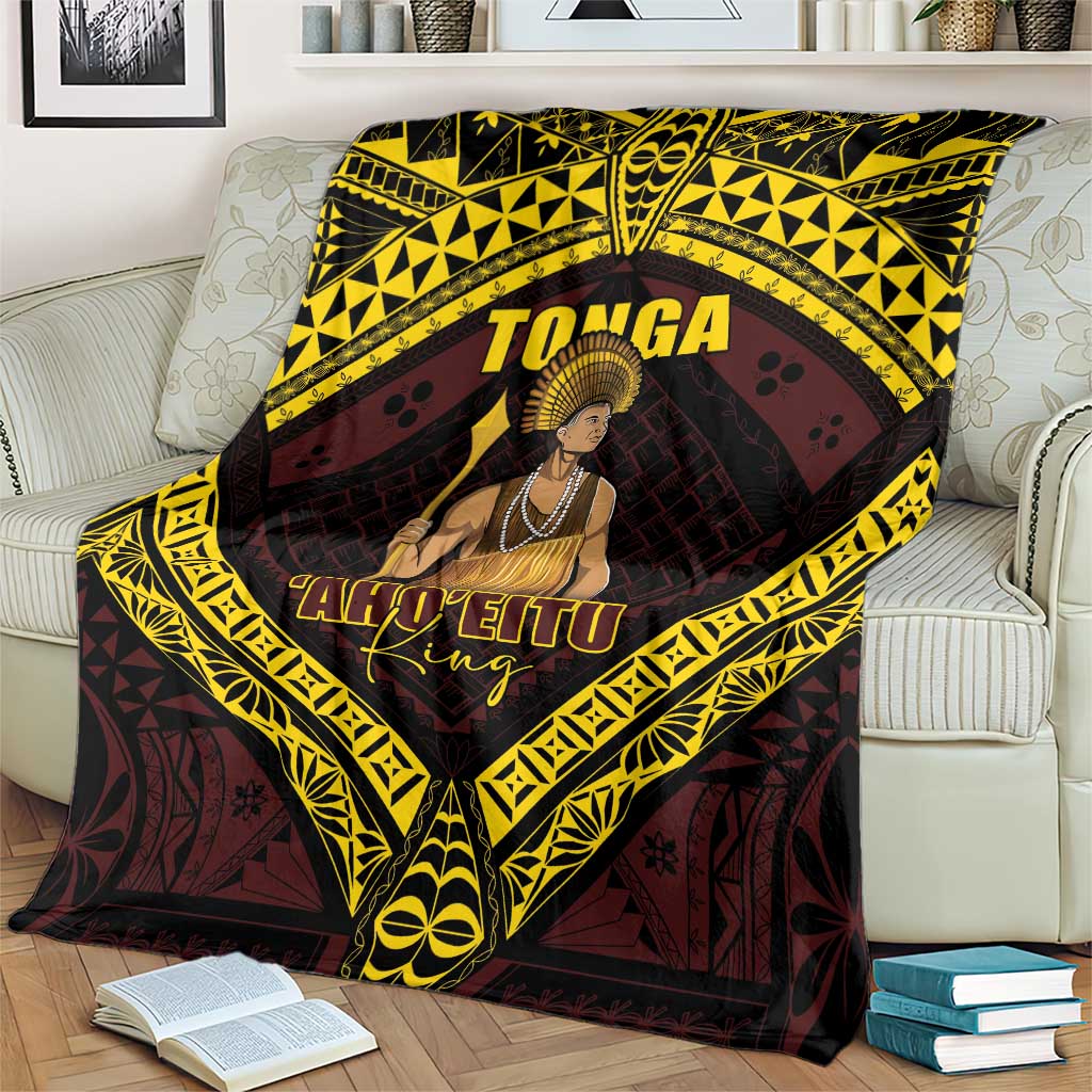 Tonga First King Blanket Ahoeitu Know Your Roots LT05 - Polynesian Pride