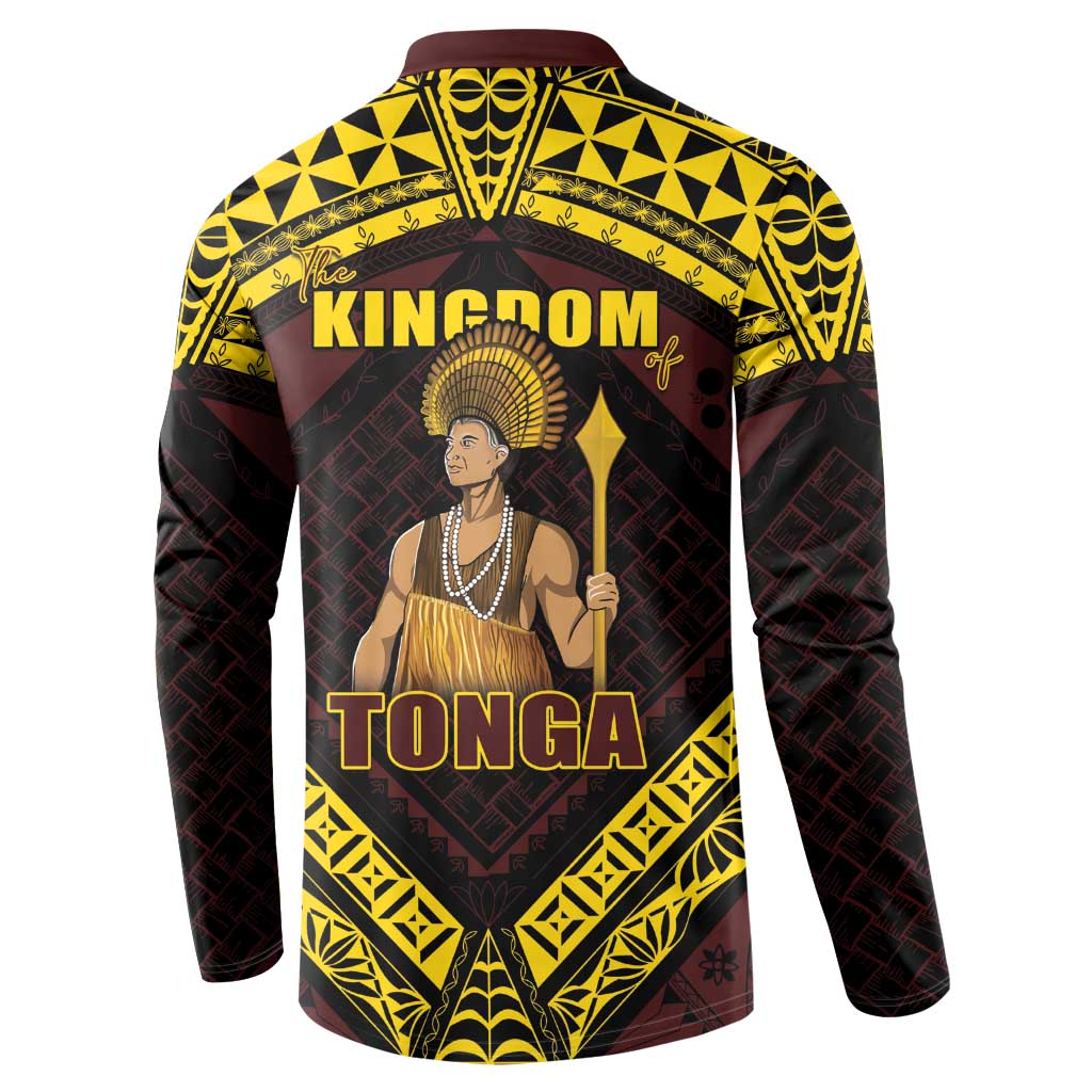Tonga First King Button Sweatshirt Ahoeitu Know Your Roots LT05 - Polynesian Pride