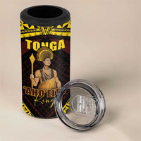 Tonga First King 4 in 1 Can Cooler Tumbler Ahoeitu Know Your Roots LT05 - Polynesian Pride