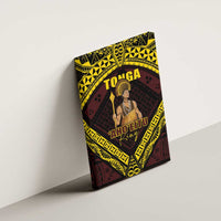 Tonga First King Canvas Wall Art Ahoeitu Know Your Roots LT05 - Polynesian Pride
