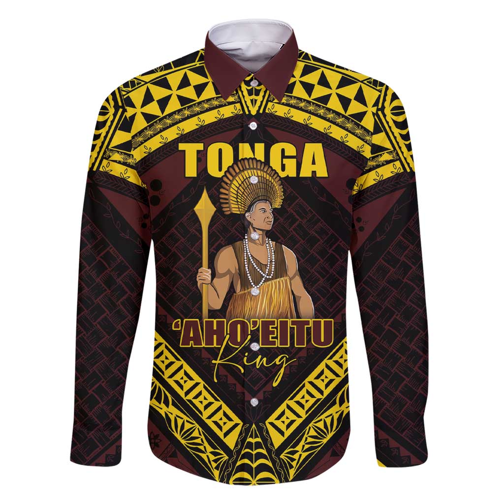 Tonga First King Family Matching Short Sleeve Bodycon Dress and Hawaiian Shirt Ahoeitu Know Your Roots