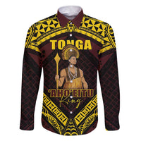 Tonga First King Family Matching Short Sleeve Bodycon Dress and Hawaiian Shirt Ahoeitu Know Your Roots