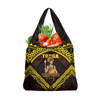 Tonga First King Grocery Bag Ahoeitu Know Your Roots LT05 1-pack One Size Maroon - Polynesian Pride