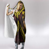 Tonga First King Hooded Blanket Ahoeitu Know Your Roots LT05 - Polynesian Pride