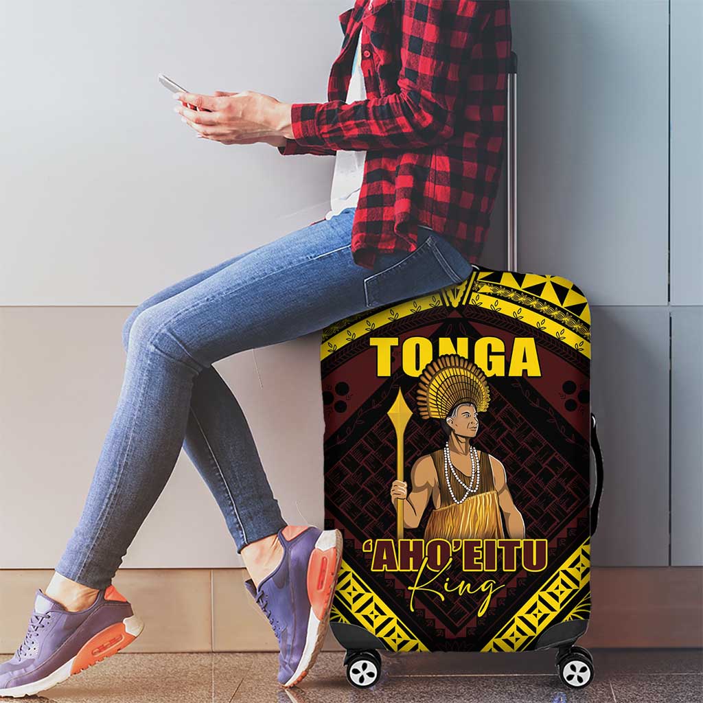 Tonga First King Luggage Cover Ahoeitu Know Your Roots