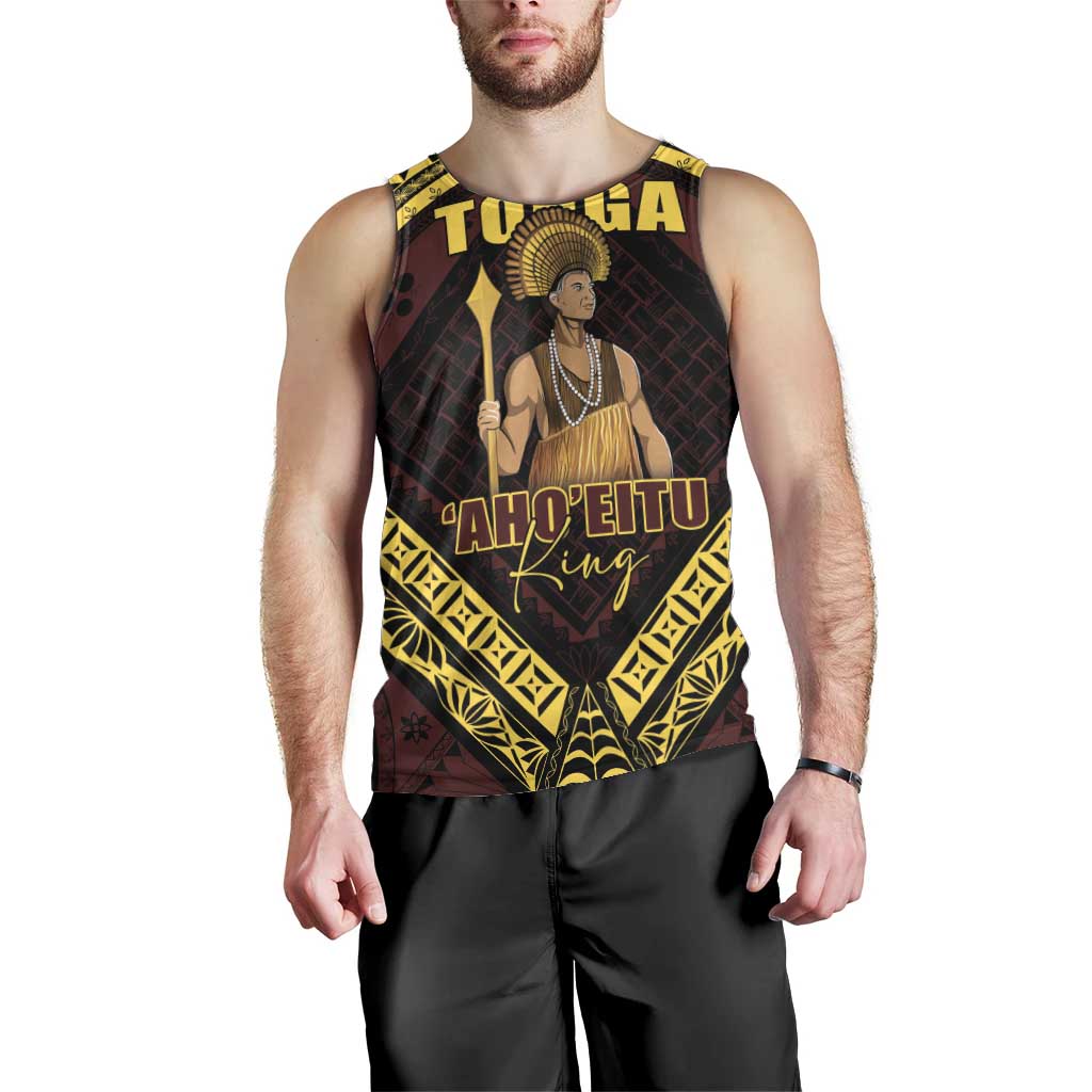 Tonga First King Men Tank Top Ahoeitu Know Your Roots LT05 - Polynesian Pride