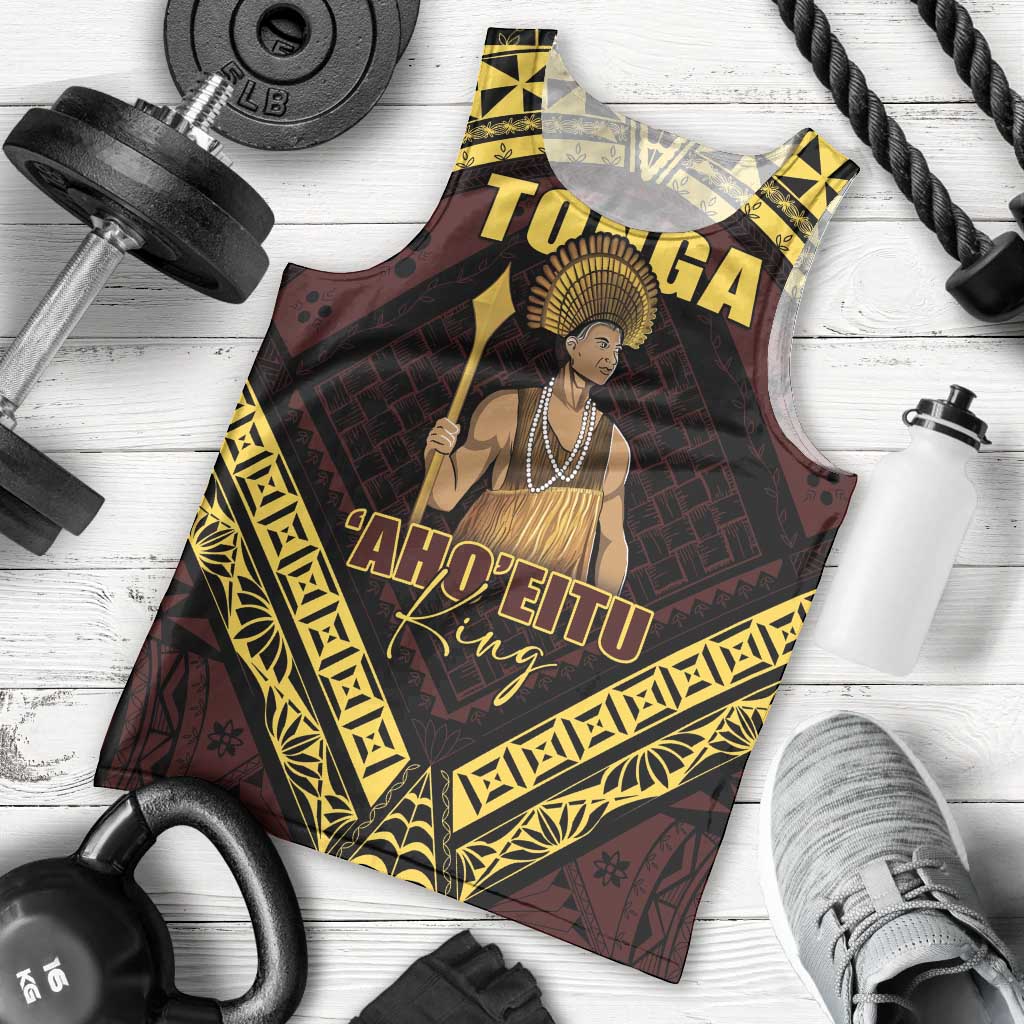Tonga First King Men Tank Top Ahoeitu Know Your Roots LT05 - Polynesian Pride