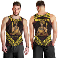 Tonga First King Men Tank Top Ahoeitu Know Your Roots LT05 - Polynesian Pride