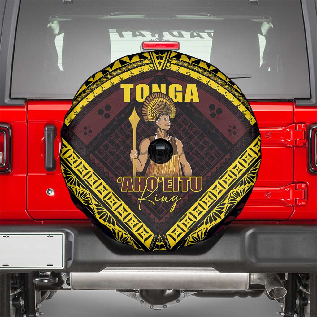 Tonga First King Spare Tire Cover Ahoeitu Know Your Roots LT05 - Polynesian Pride