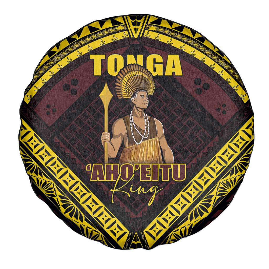 Tonga First King Spare Tire Cover Ahoeitu Know Your Roots LT05 - Polynesian Pride