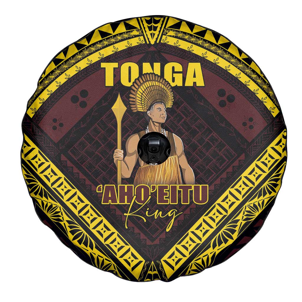 Tonga First King Spare Tire Cover Ahoeitu Know Your Roots LT05 - Polynesian Pride