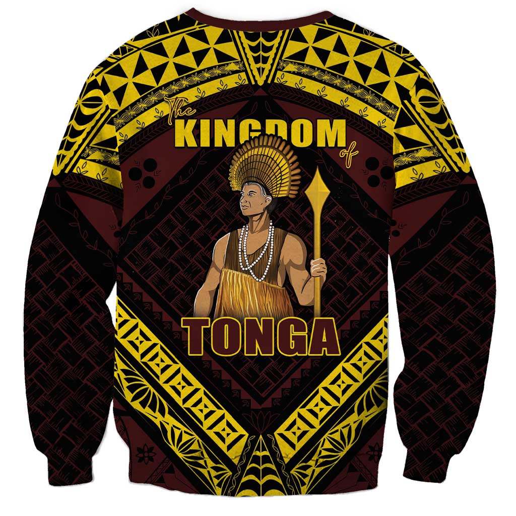 Tonga First King Sweatshirt Ahoeitu Know Your Roots LT05 - Polynesian Pride