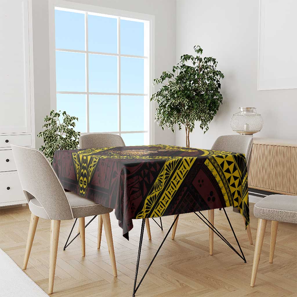 Tonga First King Tablecloth Ahoeitu Know Your Roots LT05 - Polynesian Pride