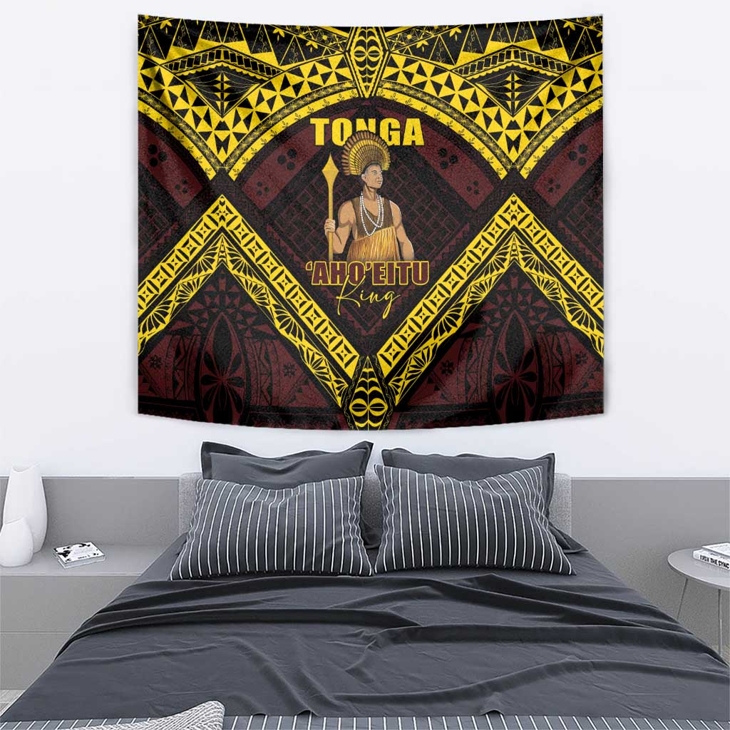 Tonga First King Tapestry Ahoeitu Know Your Roots