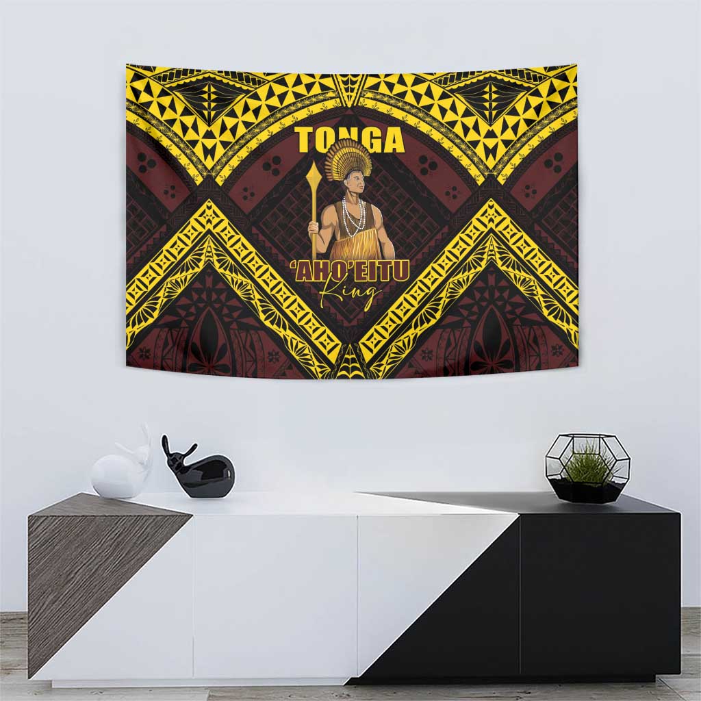Tonga First King Tapestry Ahoeitu Know Your Roots