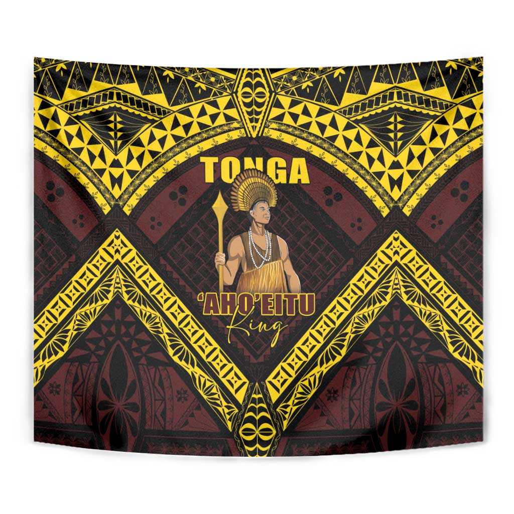 Tonga First King Tapestry Ahoeitu Know Your Roots