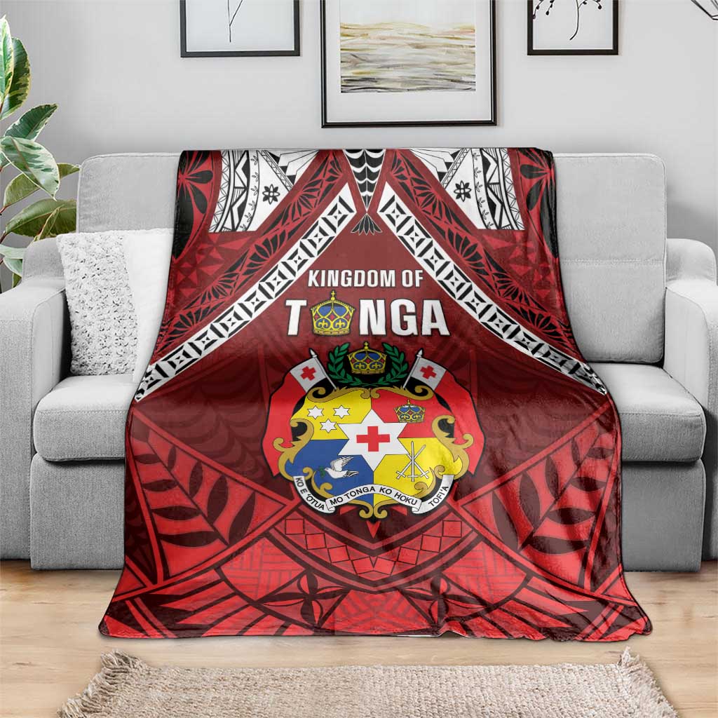 Tonga Emancipation Day Blanket Tongan Kupesi Pattern LT05 - Polynesian Pride