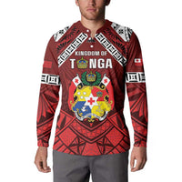Tonga Emancipation Day Button Sweatshirt Tongan Kupesi Pattern LT05 - Polynesian Pride