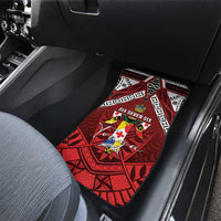 Tonga Emancipation Day Car Mats Tongan Kupesi Pattern LT05 - Polynesian Pride