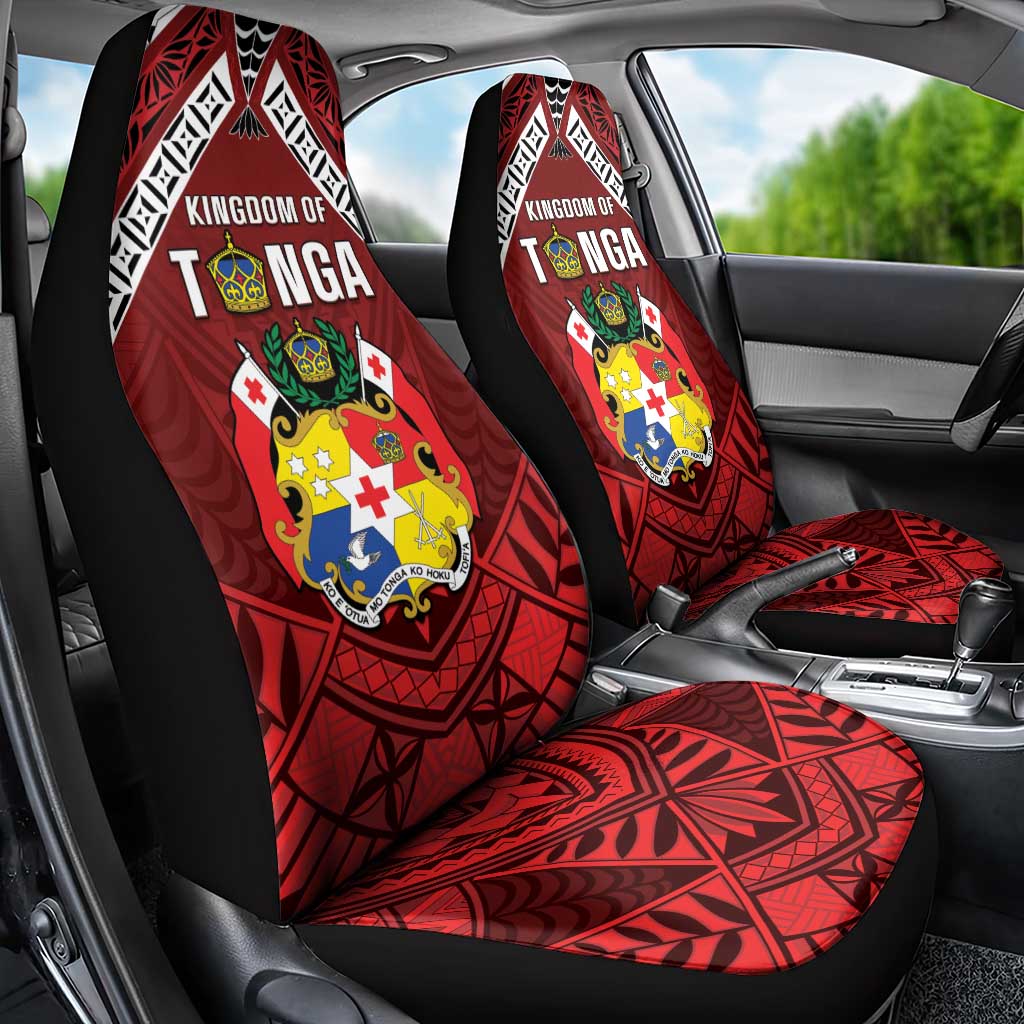 Tonga Emancipation Day Car Seat Cover Tongan Kupesi Pattern