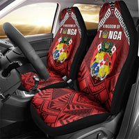 Tonga Emancipation Day Car Seat Cover Tongan Kupesi Pattern