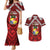 Tonga Emancipation Day Couples Matching Mermaid Dress and Hawaiian Shirt Tongan Kupesi Pattern