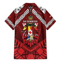 Tonga Emancipation Day Family Matching Mermaid Dress and Hawaiian Shirt Tongan Kupesi Pattern