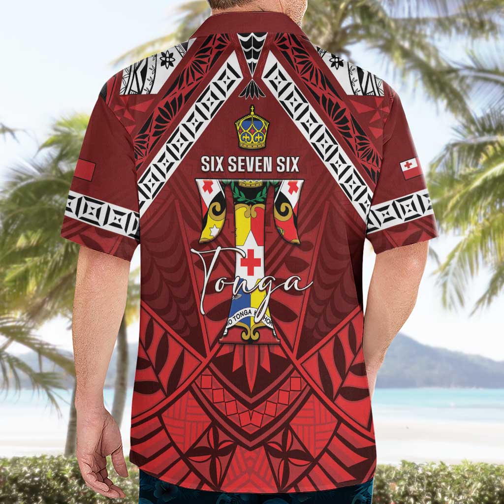 Tonga Emancipation Day Hawaiian Shirt Tongan Kupesi Pattern LT05 - Polynesian Pride