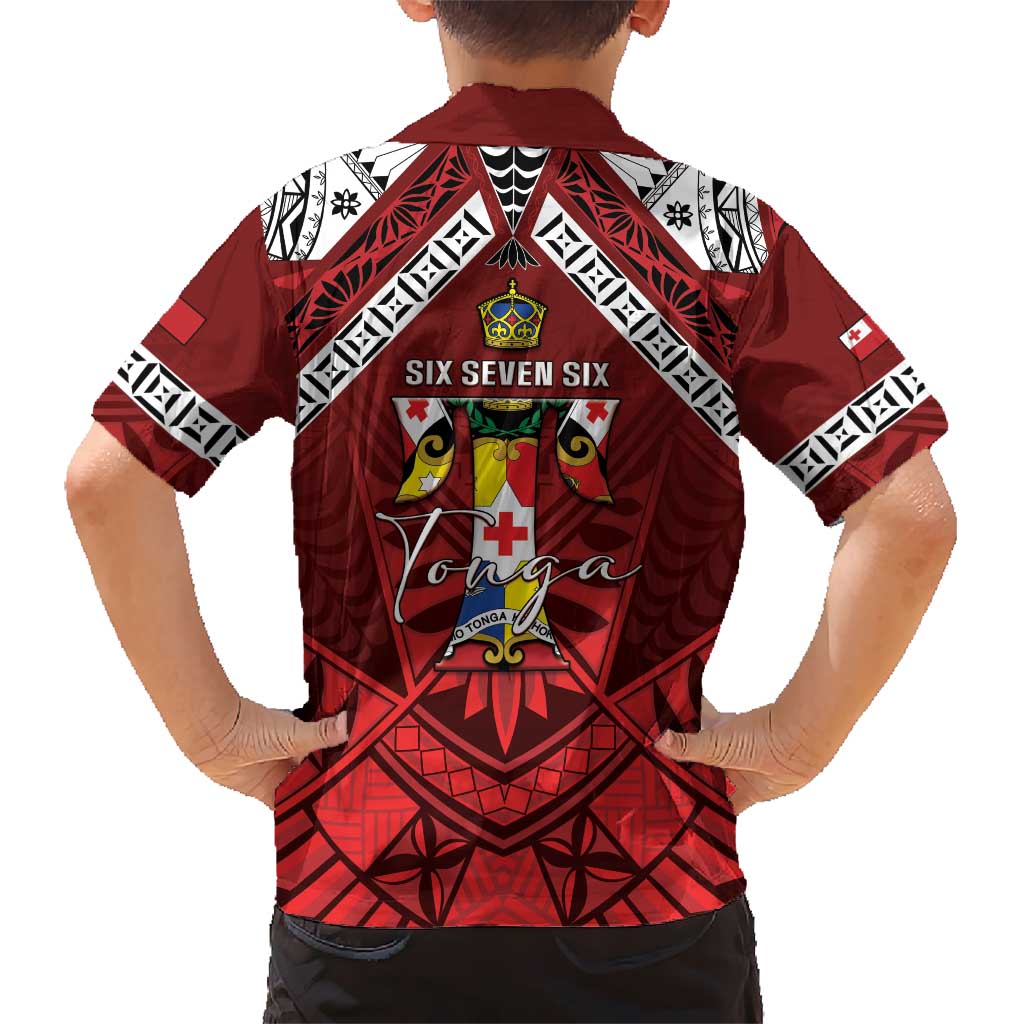 Tonga Emancipation Day Hawaiian Shirt Tongan Kupesi Pattern LT05 - Polynesian Pride