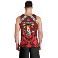 Tonga Emancipation Day Men Tank Top Tongan Kupesi Pattern LT05 - Polynesian Pride