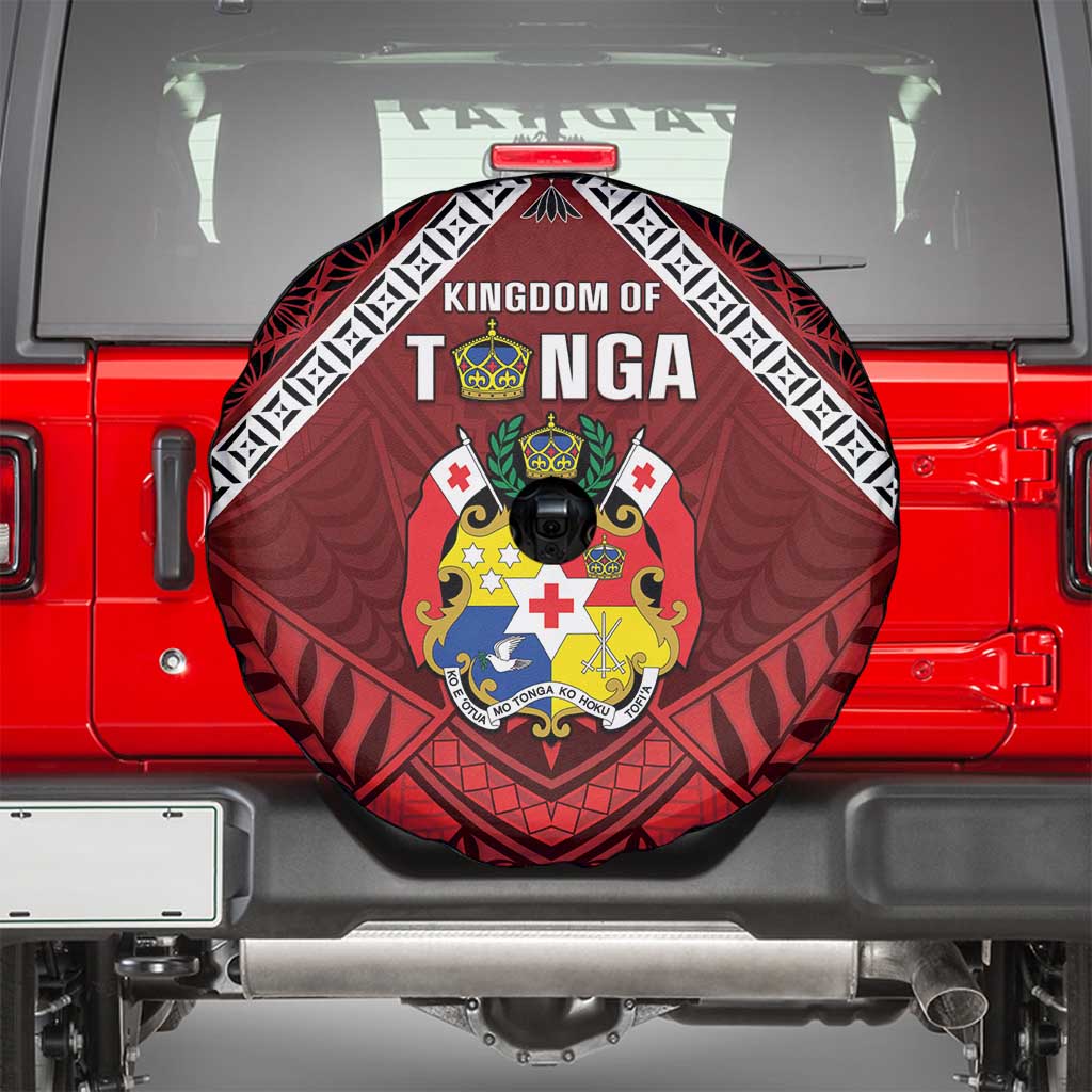 Tonga Emancipation Day Spare Tire Cover Tongan Kupesi Pattern LT05 - Polynesian Pride