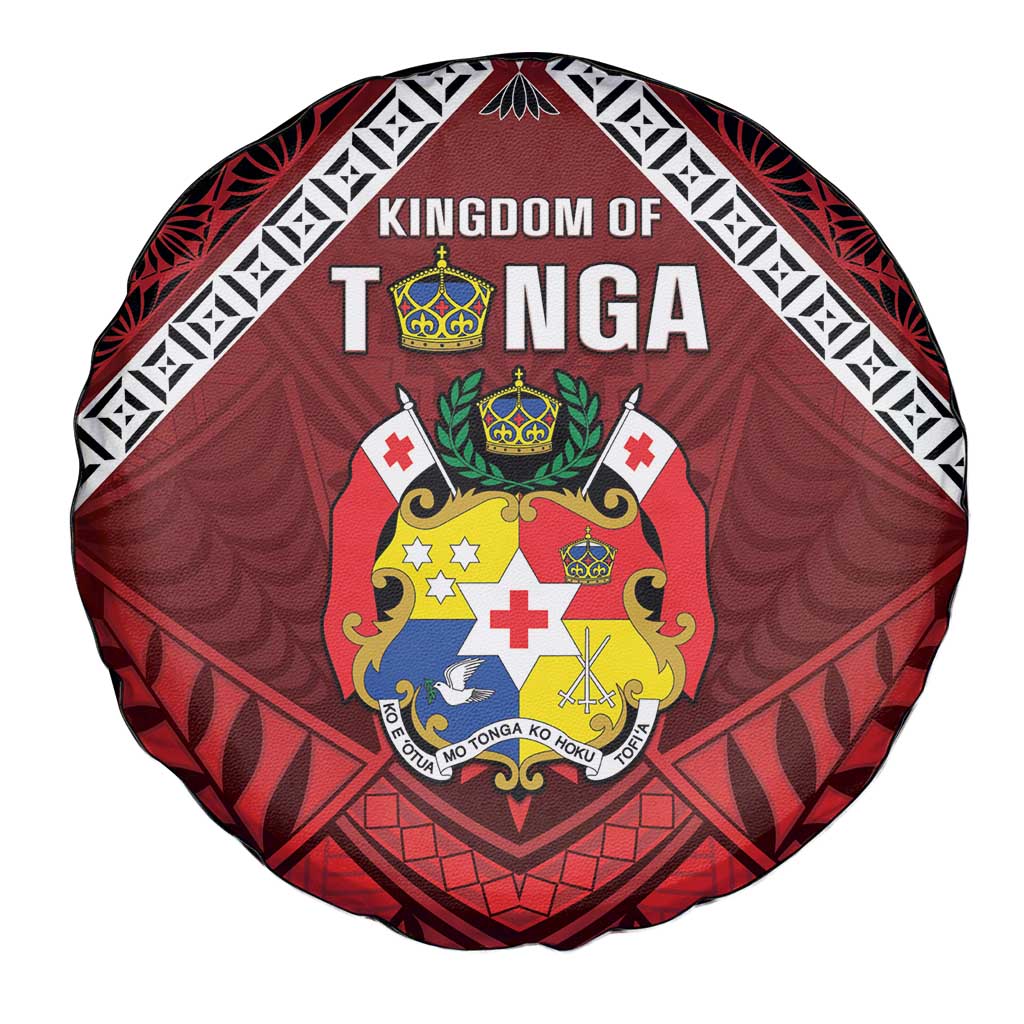 Tonga Emancipation Day Spare Tire Cover Tongan Kupesi Pattern LT05 - Polynesian Pride