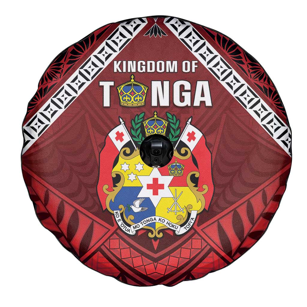 Tonga Emancipation Day Spare Tire Cover Tongan Kupesi Pattern LT05 - Polynesian Pride