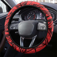 Tonga Emancipation Day Steering Wheel Cover Tongan Kupesi Pattern LT05 - Polynesian Pride