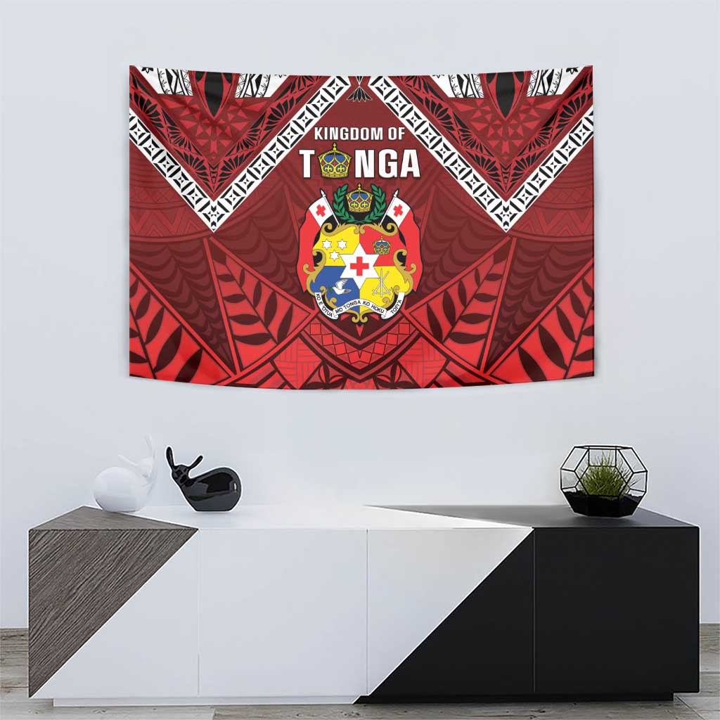 Tonga Emancipation Day Tapestry Tongan Kupesi Pattern