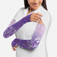 Lupus Awareness Month Arm Sleeves Polynesian Style LT05 - Polynesian Pride