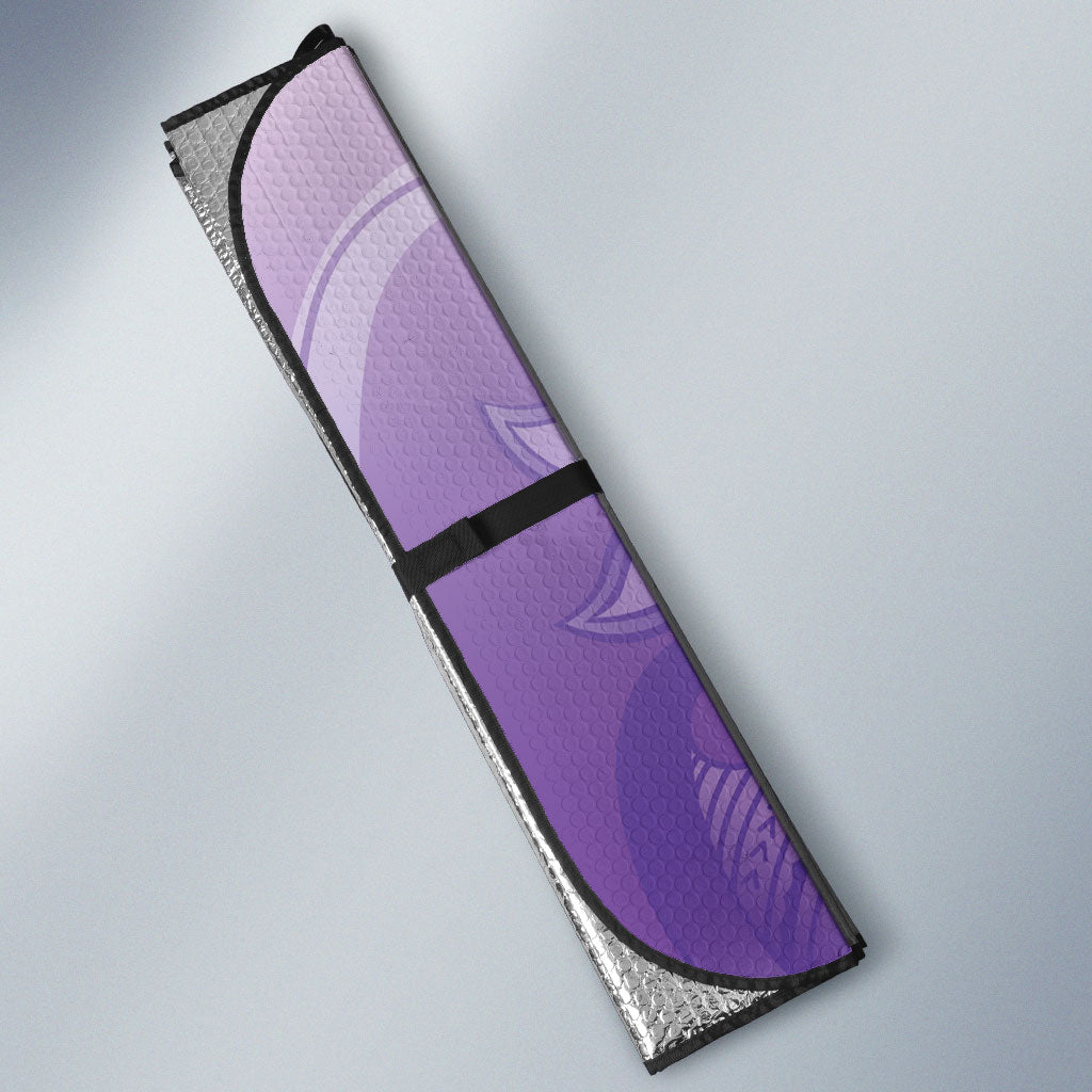 Lupus Awareness Month Auto Sun Shade Polynesian Style LT05 - Polynesian Pride