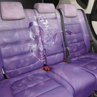 Lupus Awareness Month Back Car Seat Cover Polynesian Style LT05 - Polynesian Pride