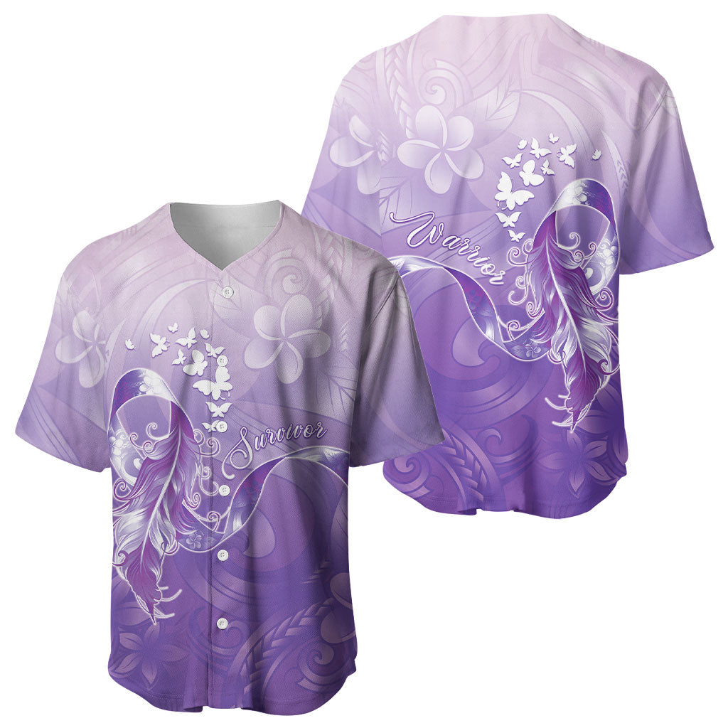 Lupus Awareness Month Baseball Jersey Polynesian Style LT05 - Polynesian Pride