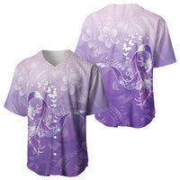 Lupus Awareness Month Baseball Jersey Polynesian Style LT05 - Polynesian Pride