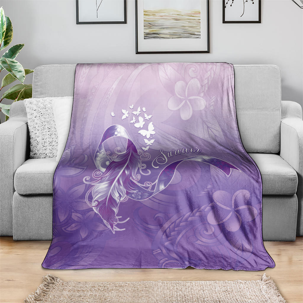 Lupus Awareness Month Blanket Polynesian Style LT05 - Polynesian Pride