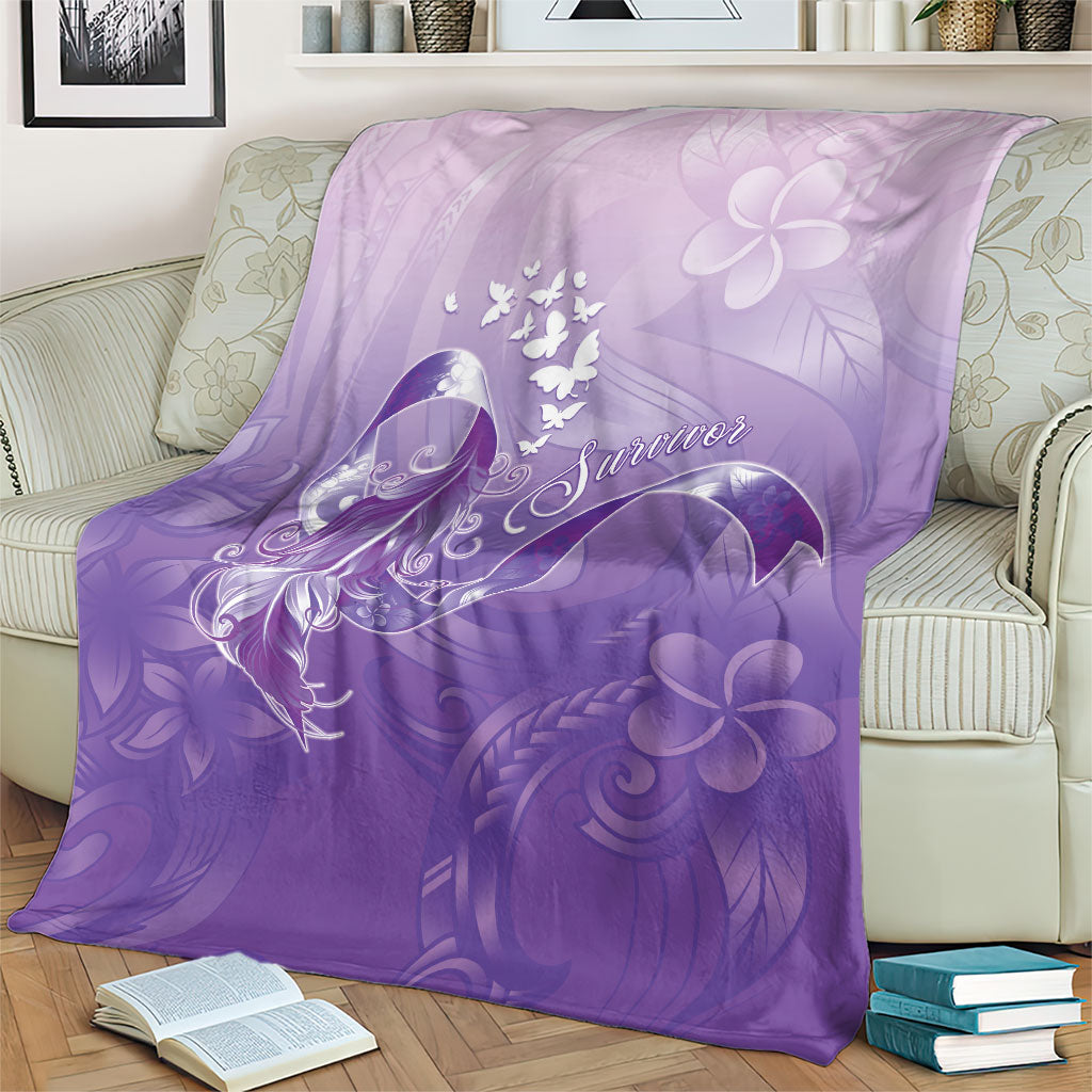 Lupus Awareness Month Blanket Polynesian Style LT05 - Polynesian Pride