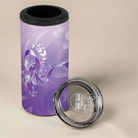 Lupus Awareness Month 4 in 1 Can Cooler Tumbler Polynesian Style LT05 - Polynesian Pride