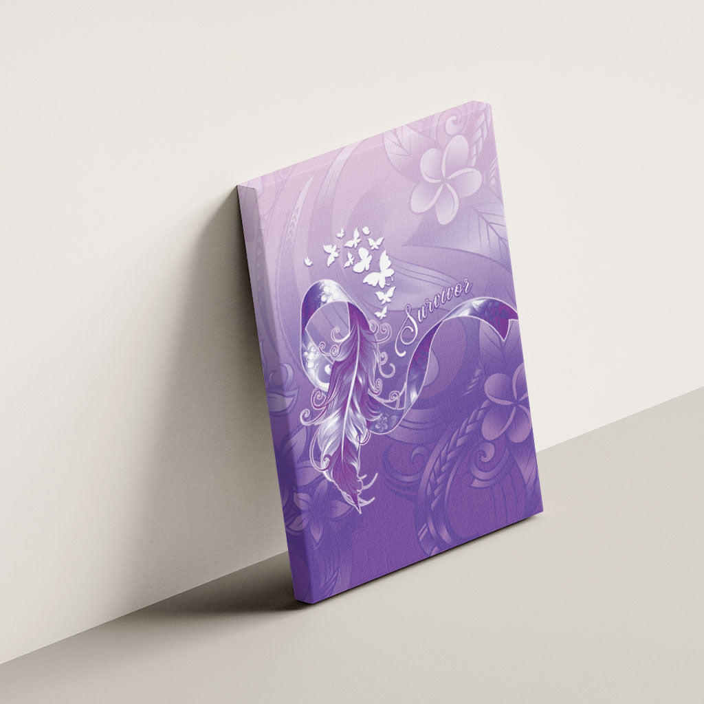 Lupus Awareness Month Canvas Wall Art Polynesian Style LT05 - Polynesian Pride