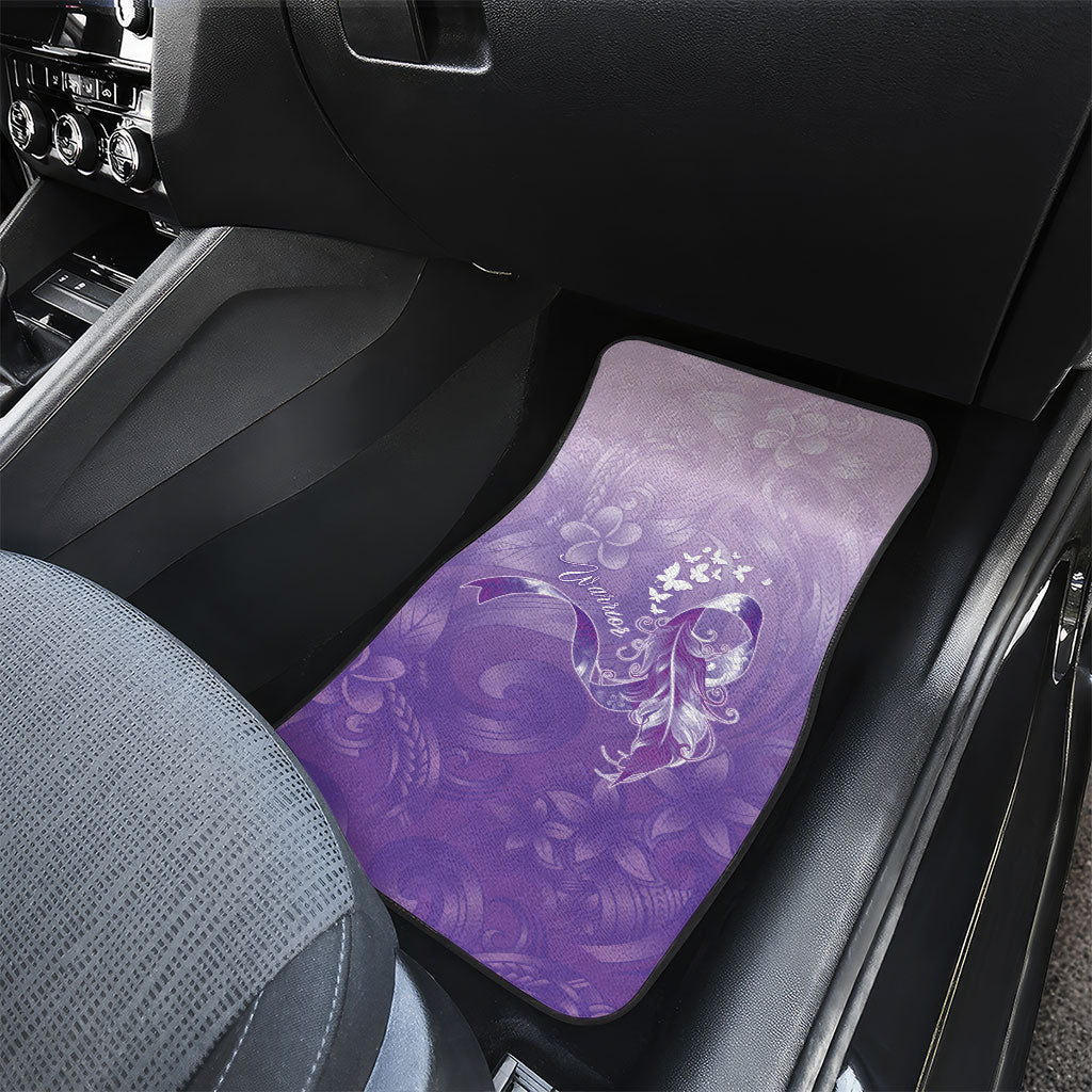Lupus Awareness Month Car Mats Polynesian Style LT05 - Polynesian Pride