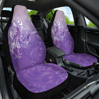 Lupus Awareness Month Car Seat Cover Polynesian Style LT05 One Size Lilac - Polynesian Pride