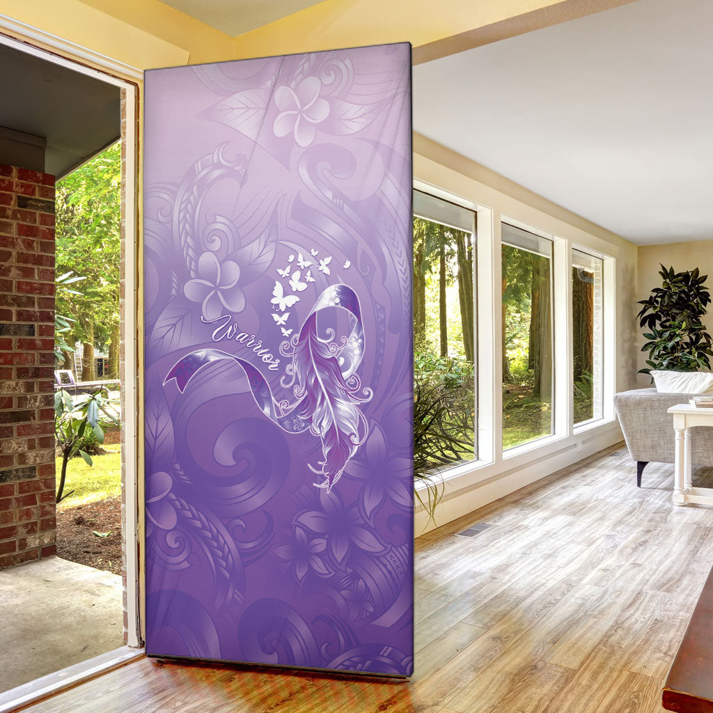 Lupus Awareness Month Door Cover Polynesian Style LT05 - Polynesian Pride