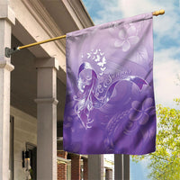 Lupus Awareness Month Garden Flag Polynesian Style LT05 House Flag Lilac - Polynesian Pride