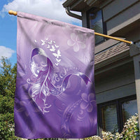 Lupus Awareness Month Garden Flag Polynesian Style LT05 - Polynesian Pride